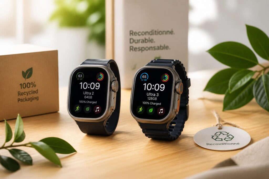 découvrez toutes les nouveautés des apple watch ultra 2 et 3, leurs dernières évolutions technologiques, et profitez des offres sur les modèles reconditionnés.