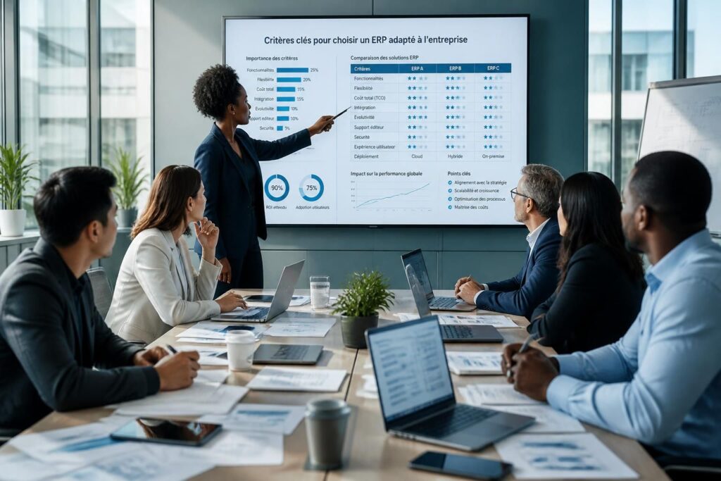 découvrez les critères essentiels pour choisir l'erp idéal adapté aux besoins spécifiques de votre entreprise et optimiser votre gestion.