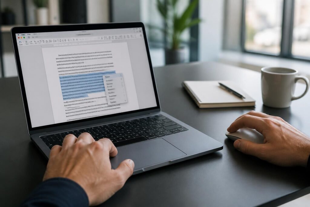 découvrez comment copier coller facilement sur mac, que vous utilisiez un macbook avec ou sans souris, grâce à nos astuces simples et rapides.