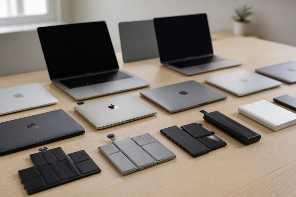 découvrez les prix des batteries mac en fonction du modèle et de l'année pour choisir la meilleure option de remplacement adaptée à votre appareil.