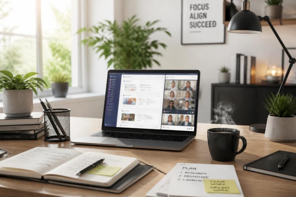 personnalisez votre bureau avec des fonds d'écran teams professionnels et dynamiques pour un environnement de travail inspirant et motivant.