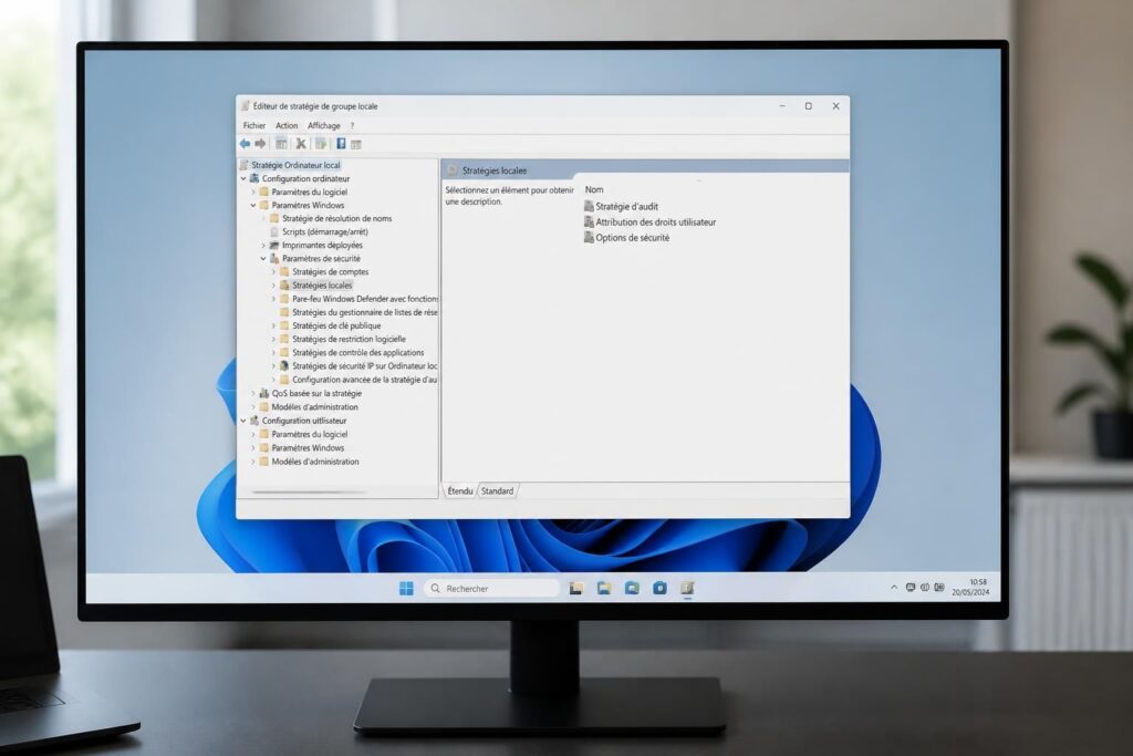 apprenez à utiliser gpedit.msc sur windows 11 famille pour configurer facilement vos paramètres système et optimiser votre expérience utilisateur.