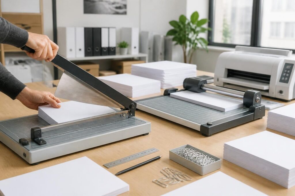 découvrez nos modèles de machines à couper le papier et nos astuces pour un découpage précis et efficace, adapté à tous vos besoins.