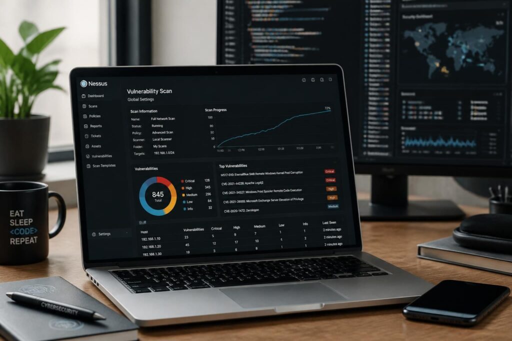 découvrez comment utiliser et télécharger nessus, un scanner de vulnérabilités puissant, pour protéger efficacement vos systèmes et réseaux contre les menaces de sécurité.